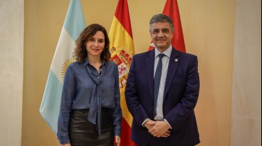 Jorge Macri se reunió con la presidenta de la Comunidad de Madrid, Isabel Díaz Ayuso: "Debemos seguir luchando juntos contra los populismos"