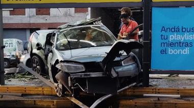 Impactante accidente en Av. Juan B. Justo y Concordia
