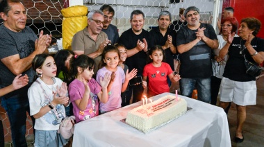 Junto a la comunidad, Julio Zamora participó de la celebración del 70° aniversario de la Unión Vecinal y de Fomento General Belgrano de Don Torcuato