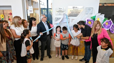 Con la presencia de Julio Zamora, la Escuela Primaria Nº21 “Amado Bonpland” de Rincón de Milberg celebró su 75° aniversario