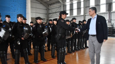 La Ciudad ya tiene un cuerpo especial de policías mujeres para el ordenamiento de las manifestaciones