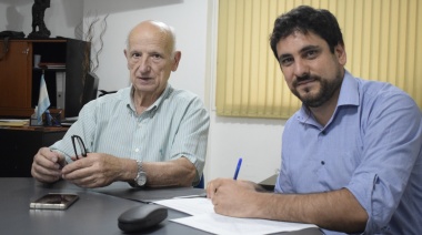 Firma del Convenio “Comunidades Bonaerenses” con los Bomberos Voluntarios de Tres de Febrero