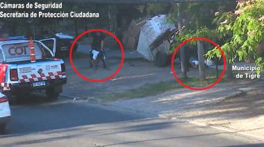 General Pacheco: quisieron robar una vivienda rompiendo la puerta con una barreta y fueron detenidos por la Policía y el COT