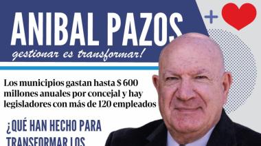 Aníbal Pazos: “Ahora tenemos una alternativa, transformemos Marcos Paz”