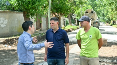 Nardini inauguró una obra clave en la ciudad de Tortuguitas