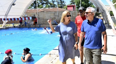 En Don Torcuato, Julio Zamora visitó una nueva jornada del programa Colonia de Verano del Municipio de Tigre