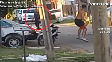 A los tiros en el medio de la calle: hirió a una persona, se dio a la fuga y luego de un allanamiento fue detenido
