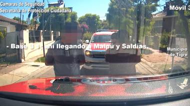 Dos sospechosos merodeaban las calles en una camioneta con pedido de secuestro activo y fueron detenidos: tenían marcada una casa para robar