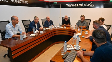 Julio Zamora recibió a intendentes de distintas localidades de Córdoba
