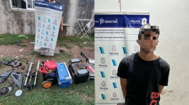 Importante operativo policial en Ing. Pablo Nogués: allanamientos, secuestros y detención por robo agravado