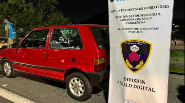 Persecución entre San Martín y Barracas tras eludir un control vehicular