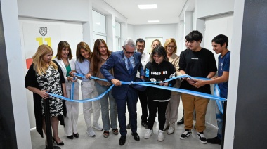 Infraestructura escolar: Julio Zamora inauguró la puesta en valor de la Escuela Secundaria N° 32 de Benavídez