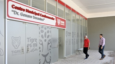 Julio Zamora supervisó los trabajos que el Municipio de Tigre lleva adelante en el Centro de Medicina Cardiovascular y de Hemodinamia