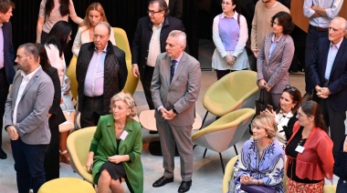 Julio Zamora acompañó la inauguración del Edificio de la Innovación Sullair Argentina de la Universidad San Andrés