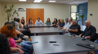 San Martín presentó el Archivo de la Memoria local