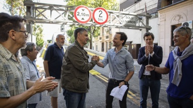 Conectividad urbana: Jorge Macri reabre el Puente Ciudad de la Paz tras las obras