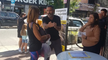Petrillo: “el vecino nos está acompañando en la lucha contra la inseguridad”