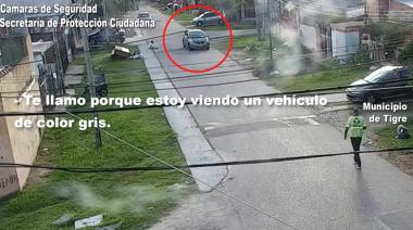 Cinematográfica persecución en Tigre: un hombre fue detenido mientras circulaba a bordo de un vehículo con pedido de captura