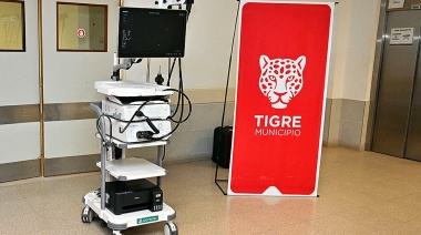 En el Hospital Materno Infantil, el Municipio de Tigre puso en funcionamiento el nuevo videoendoscopio