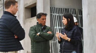 Soledad Martínez desde las obras del Centro de Monitoreo: “Con más de 2.300 cámaras, Puntos Seguros y las Patrullas, vamos a garantizar el orden en Vicente López”