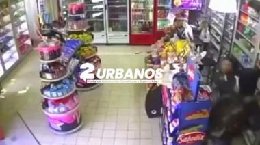Delincuente golpeó violentamente a una empleada de un kiosco en Villa Ballester