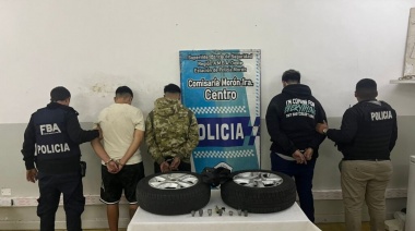 Tres detenidos tras una persecución por intento de robo de ruedas en Morón
