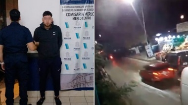 Le robaron a su novia en Ituzaingó, los persiguió, los atropelló en Merlo y mató a uno: Fue detenido