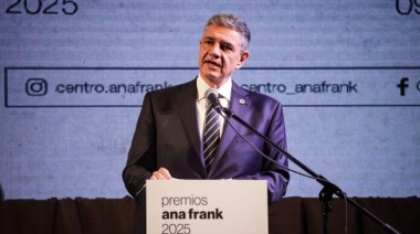 Jorge Macri fue reconocido por el Centro Ana Frank por su compromiso con la memoria y la convivencia