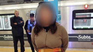 Cuatro pungas detenidos en la línea A con 14 celulares robados en su poder