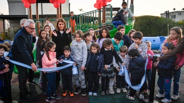 Junto a familias de Nuevo Delta, Julio Zamora inauguró la Plaza Los Teros: el espacio público N°98 renovado por el Municipio de Tigre