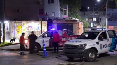 Morón encabezó un megaoperativo de seguridad en el Barrio Carlos Gardel