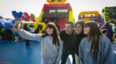 Nardini visitó diferentes propuestas de “Modo Vacaciones en Malvinas” durante la primera semana del receso invernal
