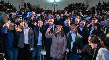 Fernando Moreira y Gabriel Katopodis lanzaron la campaña de Fuerza Patria en San Martín
