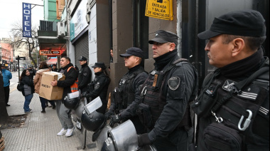 La Policía de la Ciudad desalojó un hotel clausurado hace 9 años que fue tomado en Constitución