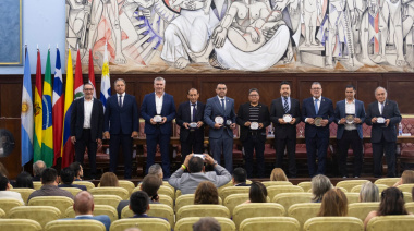Luis Vivona acompañó el lanzamiento de las segundas Jornadas Latinoamericanas de Integración Judicial “Jueces por la Paz”