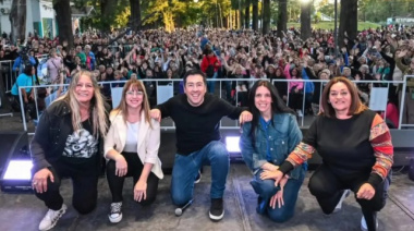 Miles de vecinos celebraron el Primer Festival del Adulto Mayor en Malvinas Argentinas
