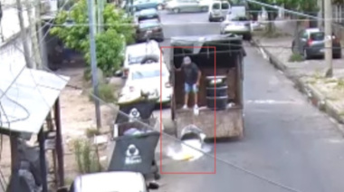 Arrojaron barriles con residuos tóxicos en Vicente López: fueron capturados gracias a las cámaras municipales de ESCUDO