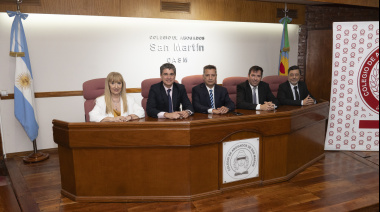 El Colegio de Abogados de San Martín celebró su 54º aniversario con reconocimientos y balance anual