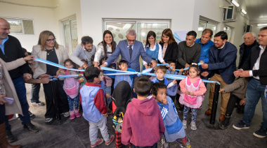 Infraestructura escolar: Julio Zamora inauguró la ampliación del Jardín de Infantes N° 933 de Don Torcuato