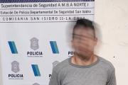 San Isidro: detienen a un hombre con varias armas de guerra