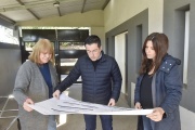 Nardini visitó la nueva sala velatoria municipal