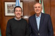 Leo Nardini recibió a un intendente de la Provincia de Mendoza