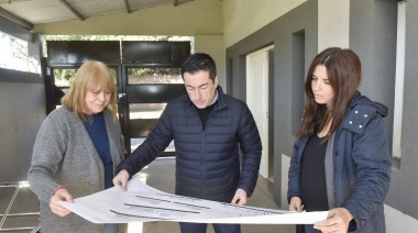 Nardini visitó la nueva sala velatoria municipal