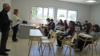 Julio Zamora inspeccionó el funcionamiento de la nueva Escuela Secundaria N°47 de Benavídez