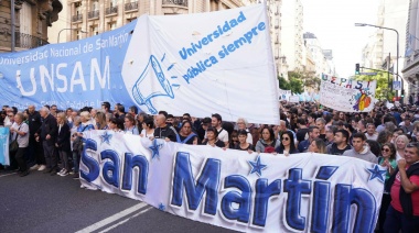 Histórica marcha universitaria: Los que dieron el presente desde San Martín