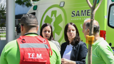Vicente López amplía el sistema SAME con unidades de última generación para emergencias las 24 horas