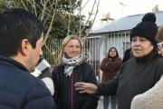 Nardini inauguró junto a los vecinos la pavimentación de la calle Galileo Galilei