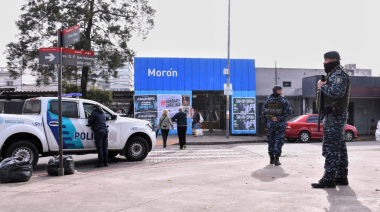 Importantes operativos de seguridad en el centro de Morón