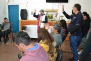 El Padre Andrés Benítez bendijo el Centro Cultural Carlos Mugica de San Martin