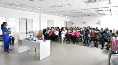El Municipio de Tigre llevó adelante la charla “Unidas en la lucha, juntas en la vida” para concientizar sobre el cáncer de mama